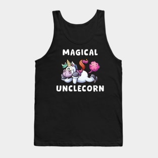 Magical UncleCorn Unicorn Lover Tank Top